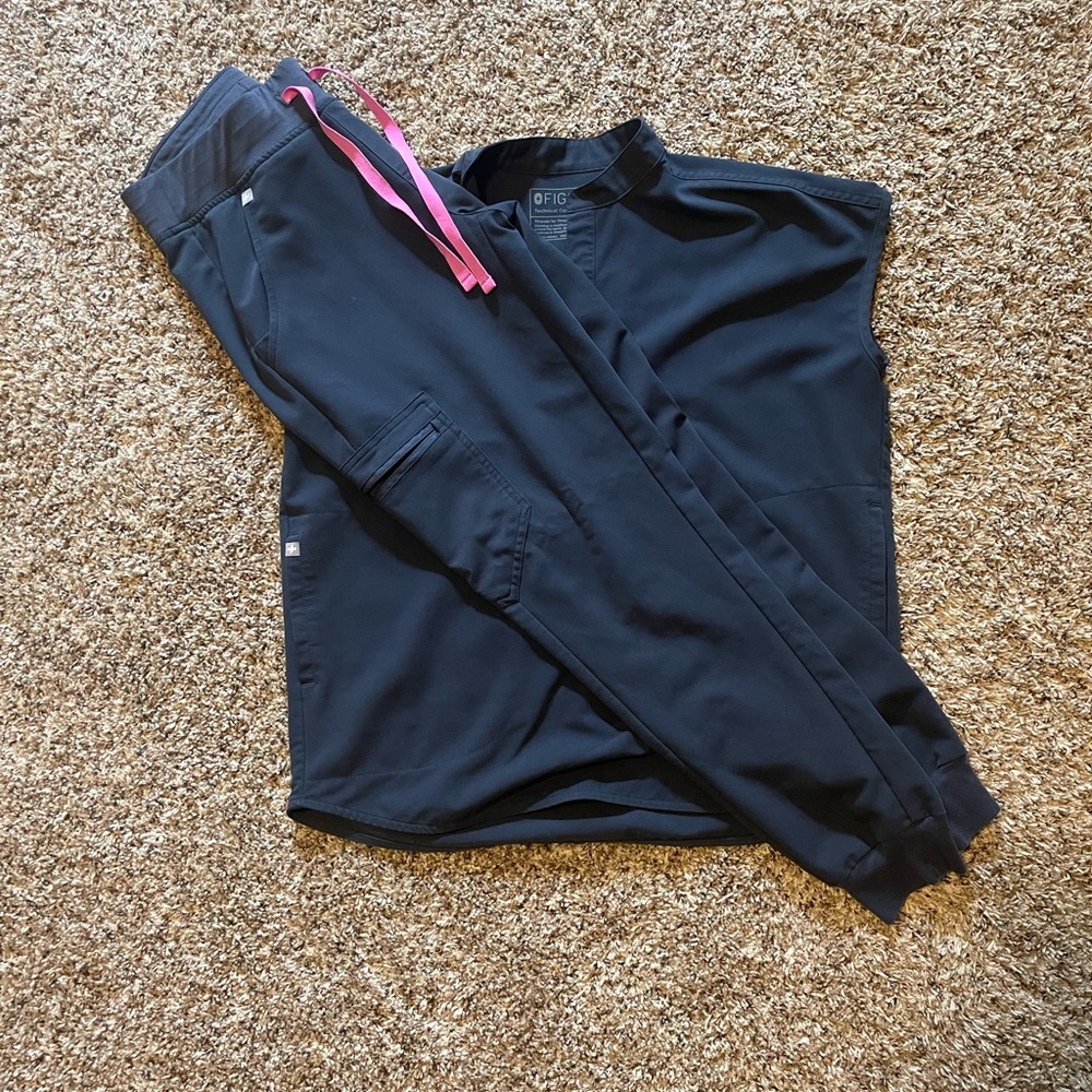 XS figs high waisted scrub joggers